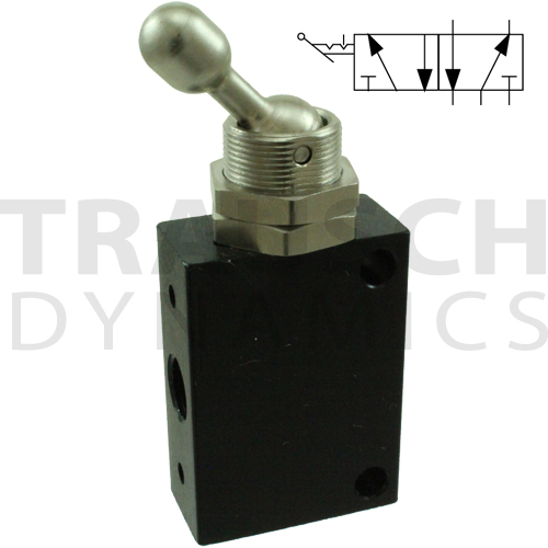 AIR TOGGLE VALVE, 2-POSITION, DOUBLE ...