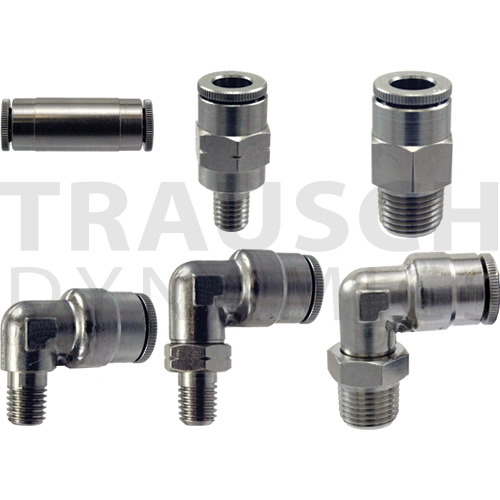 PUSH-TO-CONNECT GREASE LINE FITTINGS