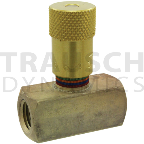 BRASS 'EASY READ' NEEDLE VALVES