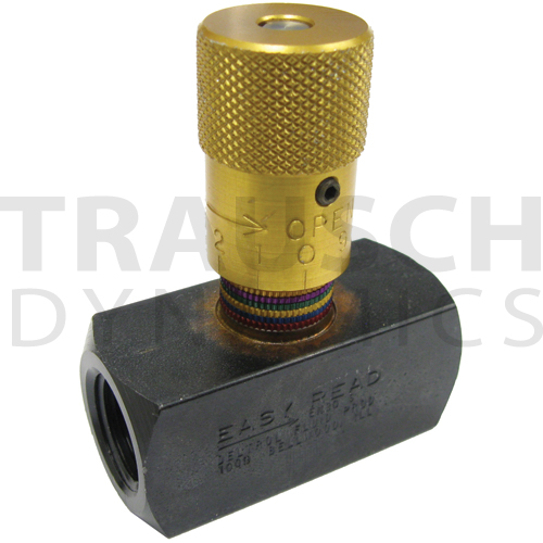 INLINE NEEDLE VALVES STEEL 'EASY READ'