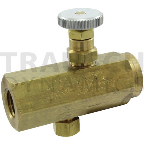 INLINE FLOW CONTROLS BRASS 'PNEU-TROL'