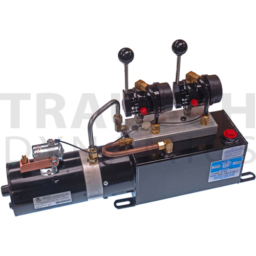 DC POWER UNITS - MANUAL DOUBLE-ACTING - TWO FUNCTI...