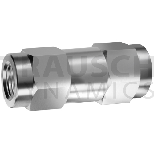 INLINE CHECK VALVES SAE O-RING - ZINC PLATED