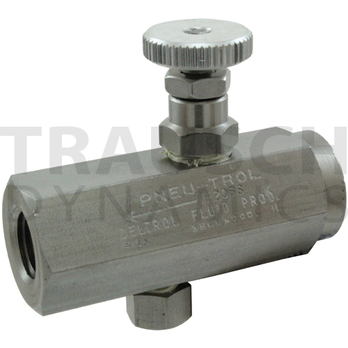 STAINLESS STEEL 'PNEU-TROL' FLOW CONTROL