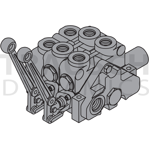 PRINCE - 20 GPM MANUAL DIRECTIONAL CONTROL STACK VALVES