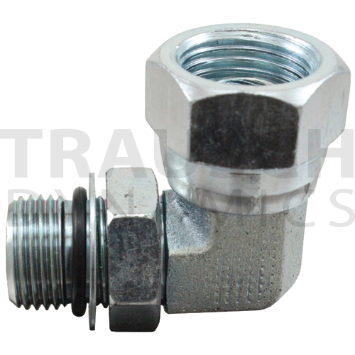 Details about   SAE 6 Male x 1/2" NPT Female Swivel 90 Degree Elbow Adapter 9-6901-6-8 