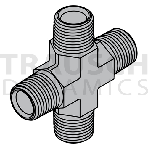 5650 ADAPTERS - MALE PIPE CROSS