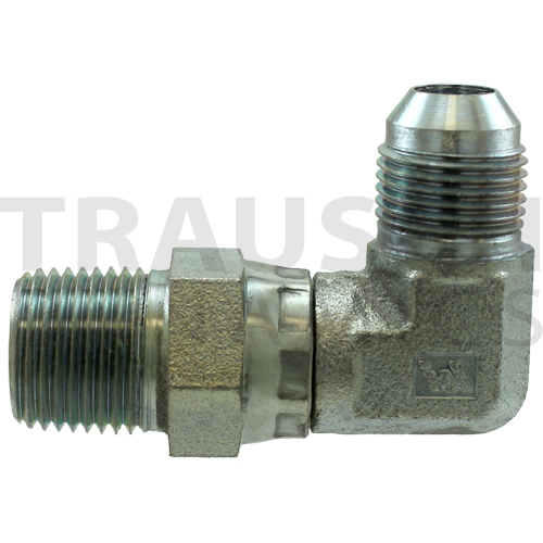 2501-S ADAPTERS - MALE JIC X MALE PIPE SWIVEL 90 D...