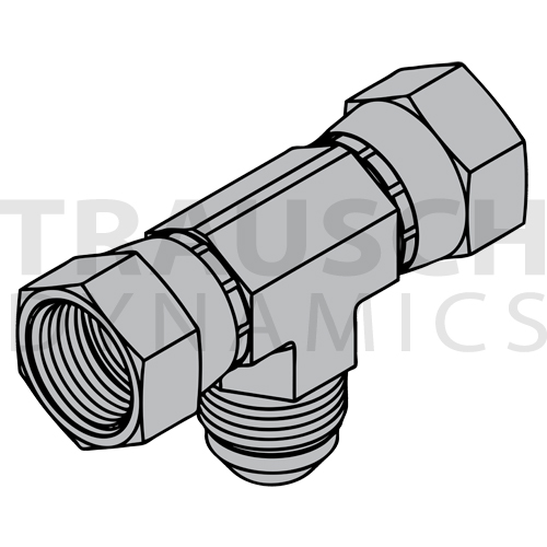 6603 ADAPTERS - FEMALE X FEMALE X MALE BRANCH TEE