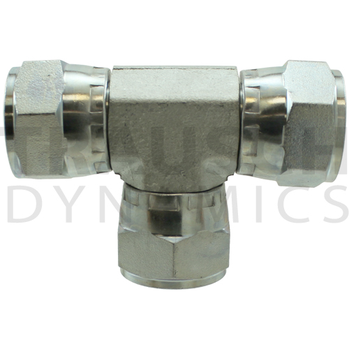 6606 ADAPTERS - FEMALE JIC SWIVEL UNION TEE