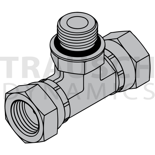 6911 ADAPTERS - MALE SAE ORB X NPSM X NPSM BRANCH ...