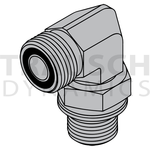 FS7801 ADAPTERS - MALE ORFS X MALE METRIC 90 DEGRE...