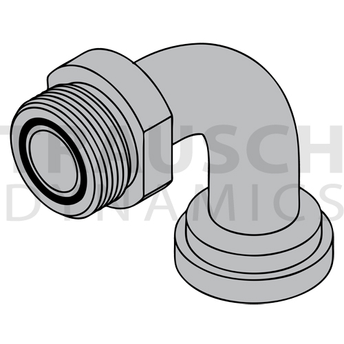 FS6890 ADAPTERS - MALE ORFS X MALE CODE 61 FLANGE ...