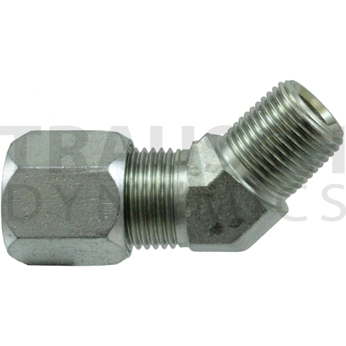 C2503 ADAPTERS - TUBE X MALE PIPE 45 DEGREE ELBOW