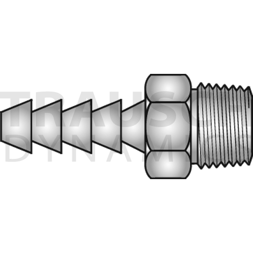 MALE PIPE RIGID - STAINLESS STEEL