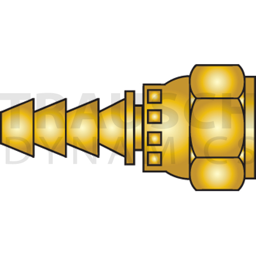 FEMALE SAE 45 DEGREE SWIVEL