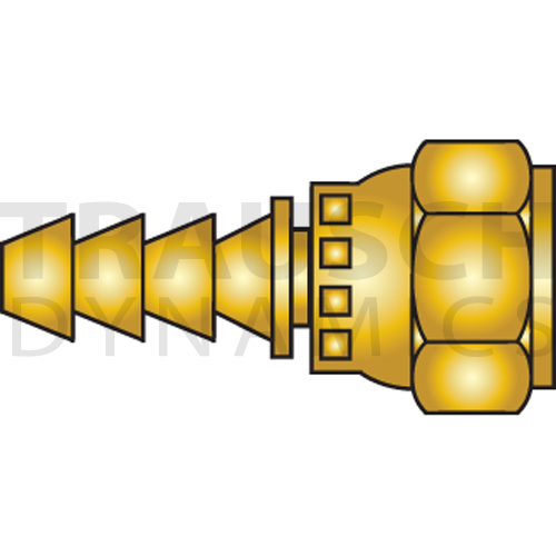 FEMALE SAE 45 DEGREE SWIVEL