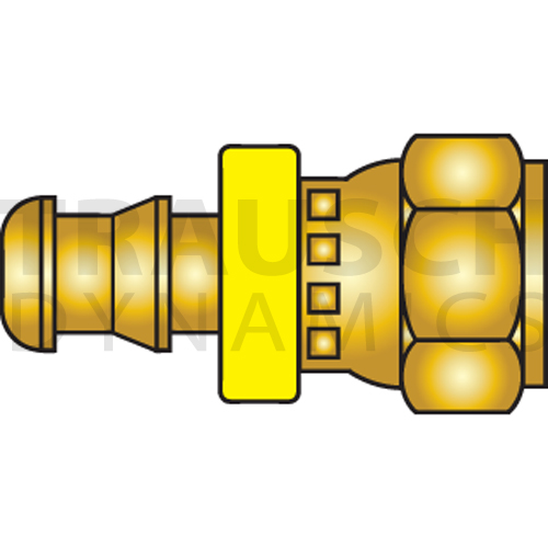 FEMALE JIC/SAE 45 DEGREE SWIVEL