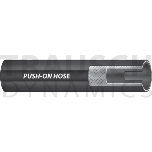 PUSH-ON MULTI-PURPOSE HOSE (BLACK)