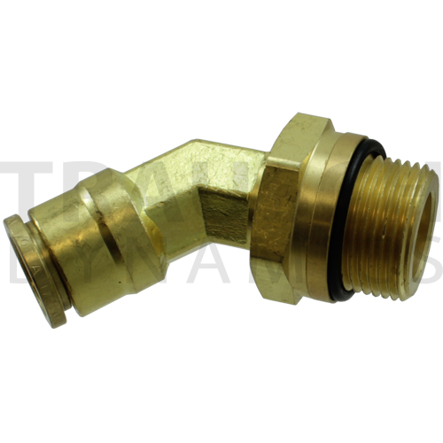 2580S - TUBE X MALE METRIC 45 SWIVEL