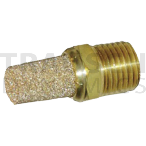 LONG MUFFLERS - BRASS, MALE THREADS