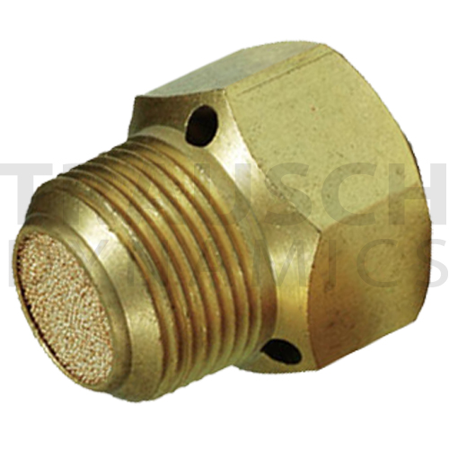 BREATHER VENT WITH SPLASH GUARD - BRASS, MALE THRE...