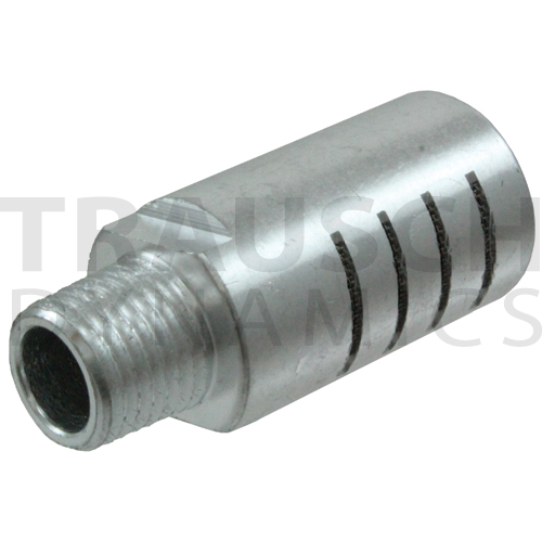 EXTRA QUIET MUFFLERS - ALUMINUM, MALE THREADS