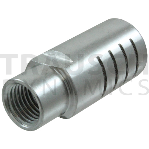 EXTRA QUIET MUFFLERS - ALUMINUM, FEMALE THREADS