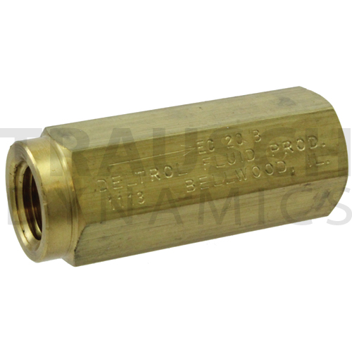 INLINE CHECK VALVES (FEMALE THREADS) BRASS 'EASY R...