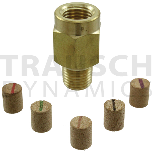 PRESSURE SNUBBER, SINTERED TYPE