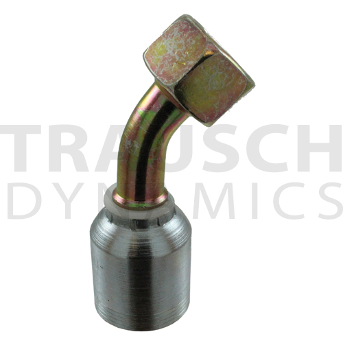 J SERIES, BSPP FEMALE SWIVEL 45