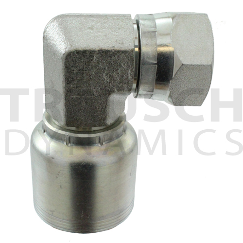 J SERIES, BSPP FEMALE SWIVEL 90 COMPACT