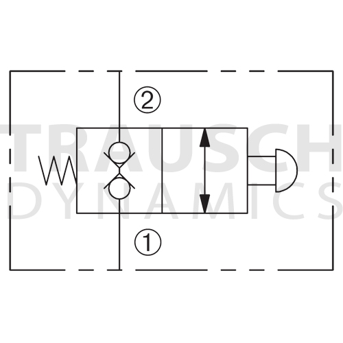 MECHANICALLY OPERATED - 2W2P NORMALLY CLOSED - ZER...