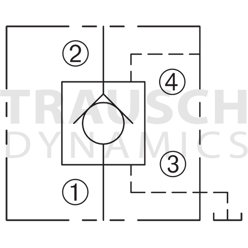 PILOT-TO-OPEN VENTED CHECK VALVE