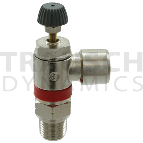 KNOB ADJ., METER-OUT, FEMALE NPTF THREAD, SWIVEL B...