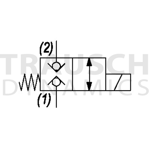 2W2P NORMALLY CLOSED, BIDIRECTIONAL - DIRECT ACTIN...