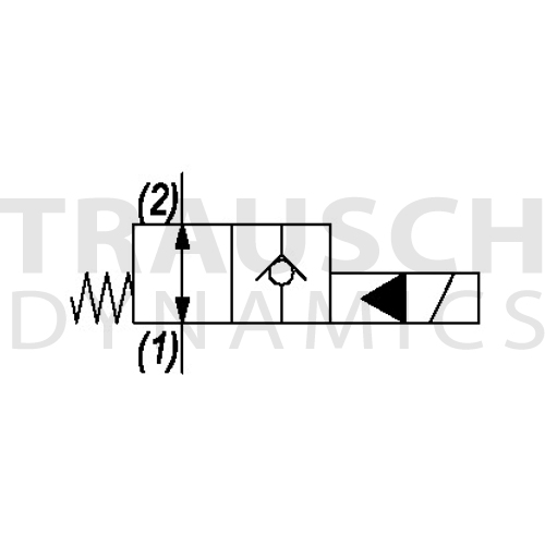 2W2P NORMALLY OPEN, REVERSE FLOW DE-ENERGIZED - P...