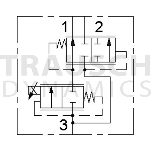 3W FLOW CONTROL - PRESSURE COMPENSATED - NORMALLY ...