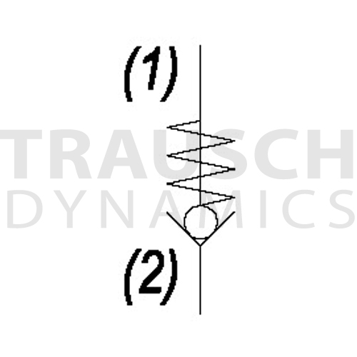 DIRECT ACTING CHECK VALVE - STANDARD