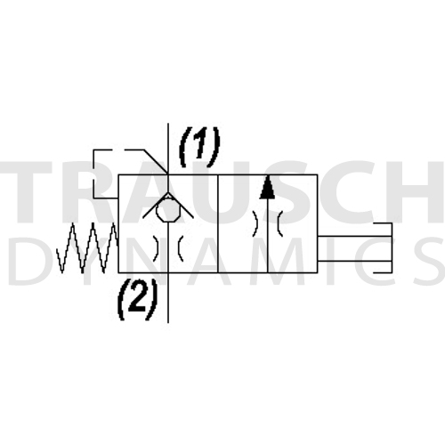 MANUAL OPERATED - 2W2P NORMALLY CLOSED - PUSH TYPE