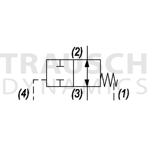 PILOT TO SHIFT - 2W NORMALLY OPEN - EXTERNAL PILOT...