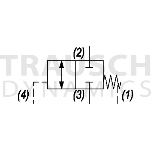 PILOT TO SHIFT - 2W NORMALLY CLOSED - EXTERNAL PIL...