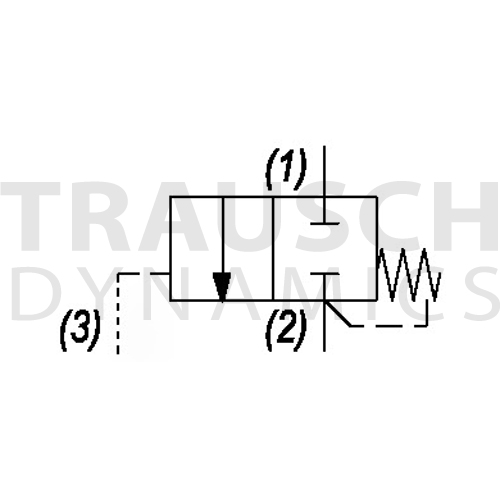 PILOT TO SHIFT - 2W NORMALLY CLOSED - EXTERNAL PIL...