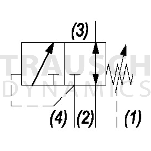 SEQUENCE - 3W INTERNAL PILOT & EXTERNAL DRAIN