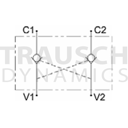 DOUBLE PILOT OPERATED CHECK VALVES