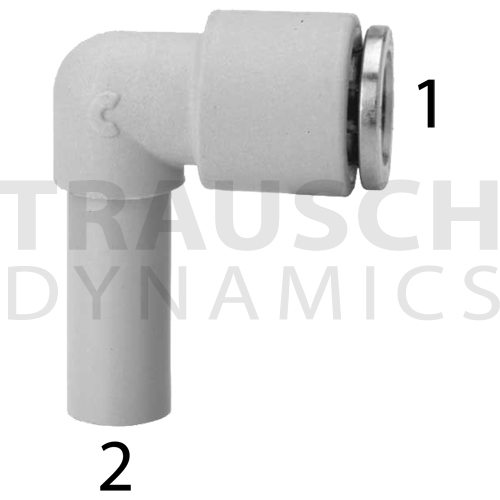 PLUG-IN ELBOW INCH TUBE