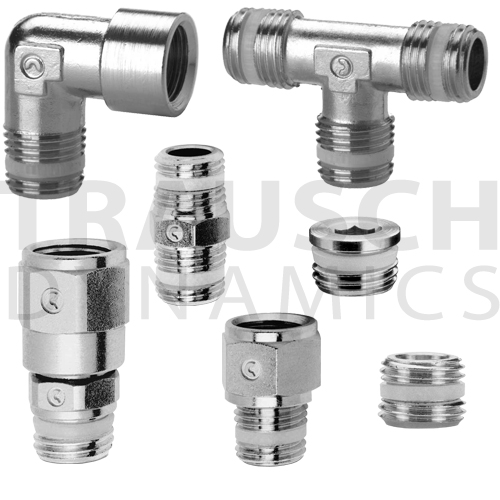 BSP WITH SEAL FITTINGS - NICKEL PLATED