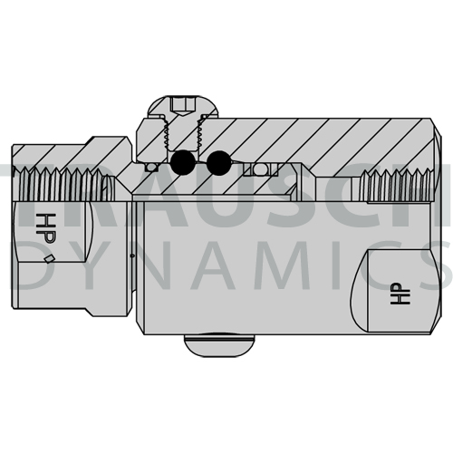 HIGH PRESSURE INLINE SWIVELS