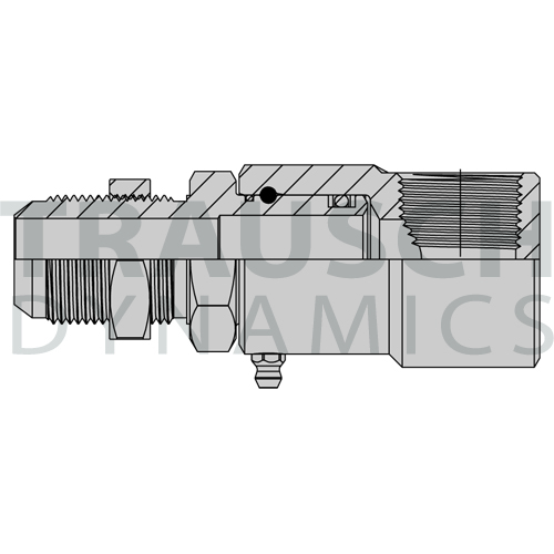 MALE JIC BULKHEAD X FEMALE PIPE (NPTF)