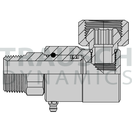 MALE PIPE (NPTF) X PIPE SWIVEL (NPSM)